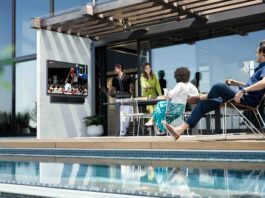 ultimate backyard TV